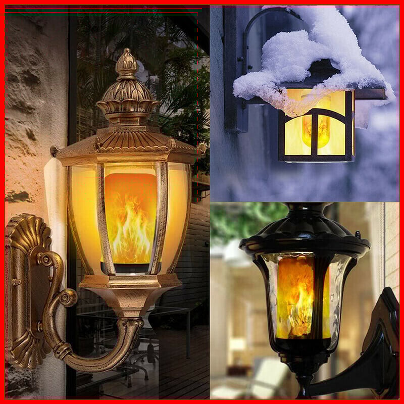 LED Flame Effect Light BulbWith Gravity Sensing Effect Convergew