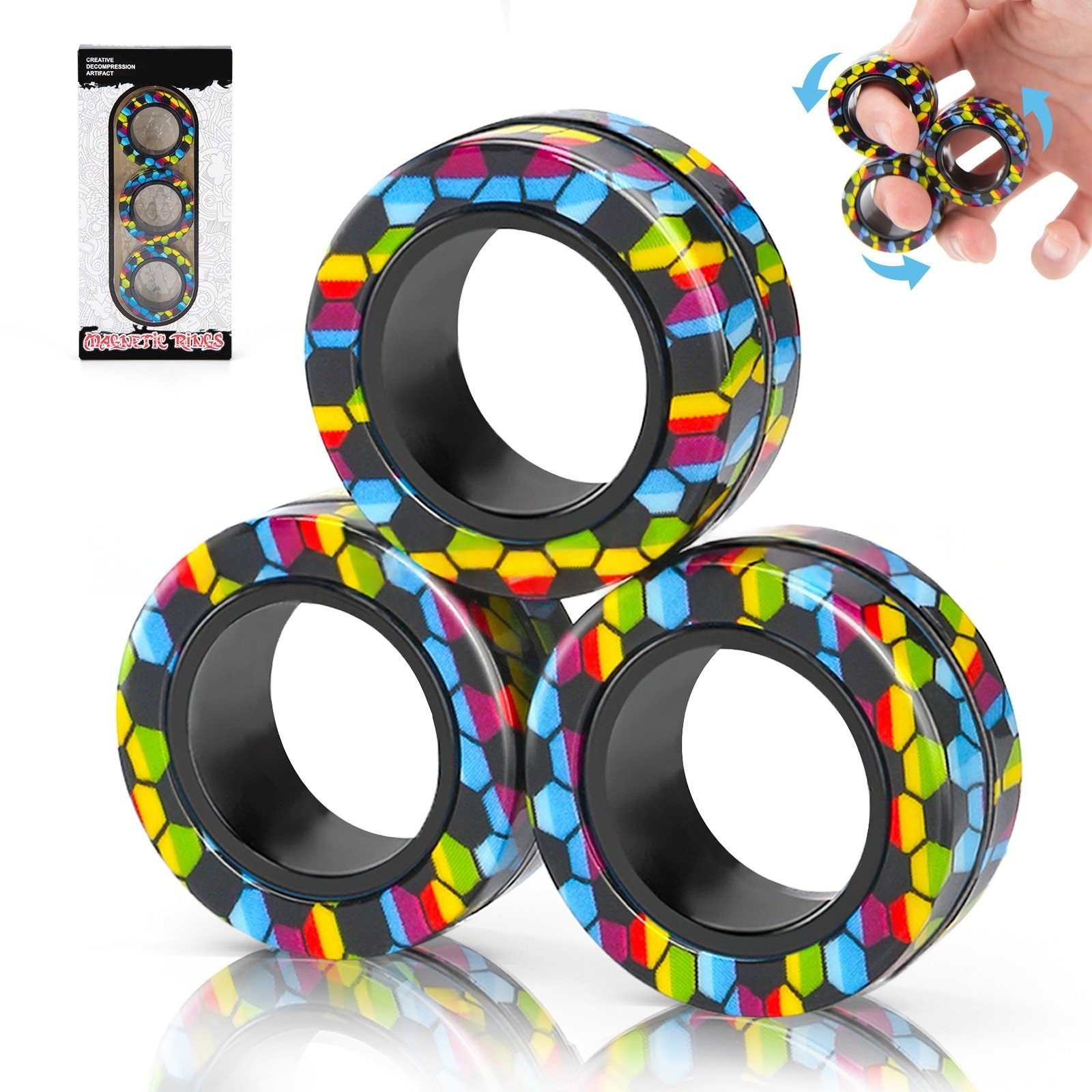 Magnetic Rings Box