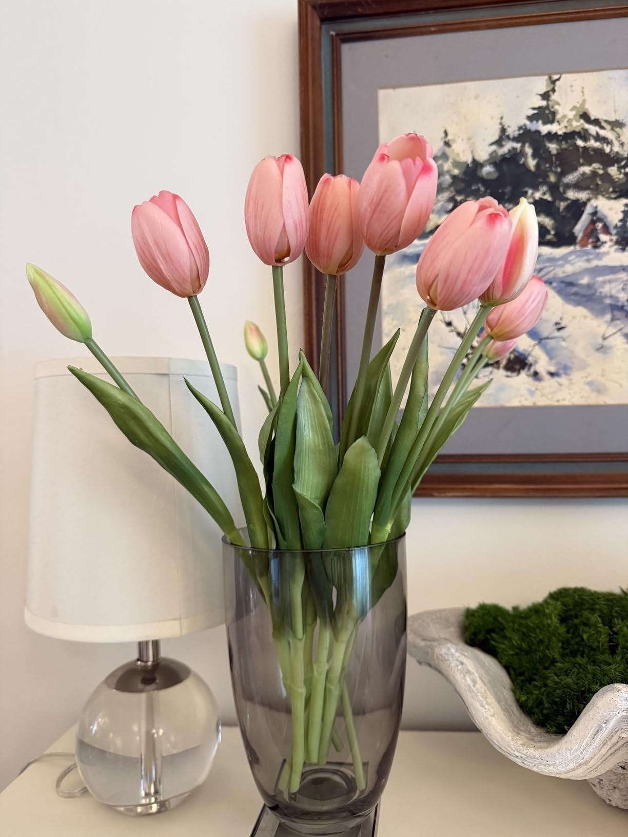 Highly realistic tulips