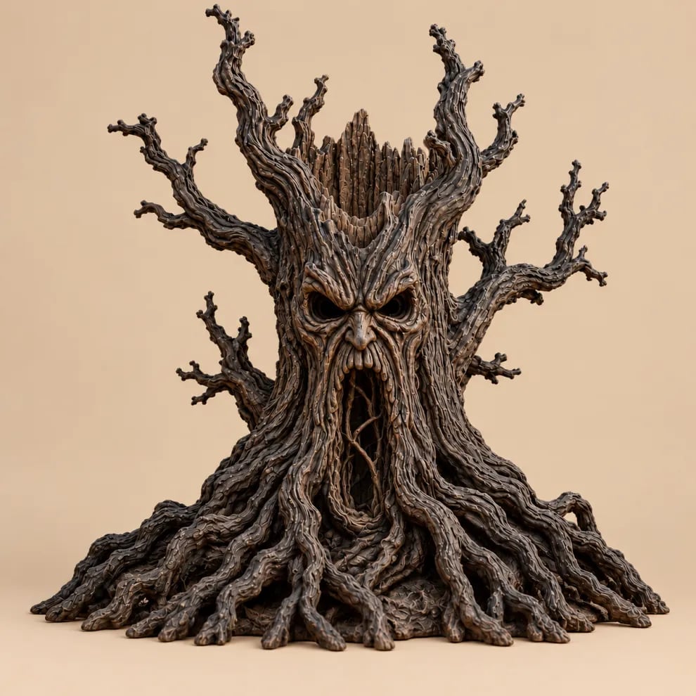The Haunted Tree That Wakes After Dark. product detail