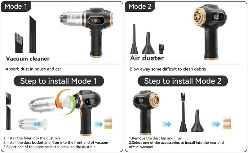 Product Introduction of Belibuy Handheld Cordless Car Vacuum Cleaner, 19000PA Powerful, 6-in-1 Portable Vacuum Cleaner with Smart Display, Suitable for Car, Home, Office, Pet Portable High portable cordless 7 Product Introduction of Belibuy Handheld Cordless Car Vacuum Cleaner, 19000PA Powerful, 6-in-1 Portable Vacuum Cleaner with Smart Display, Suitable for Car, Home, Office, Pet Portable High portable cordless 7