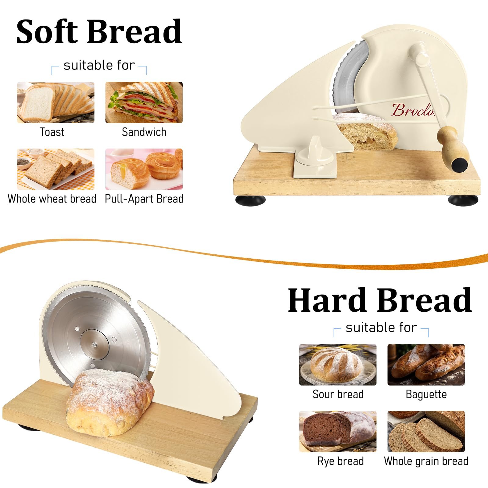 Metal bread slicing guide