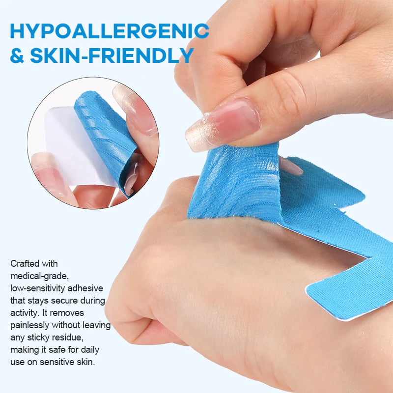 Comfortable daily foot support tape