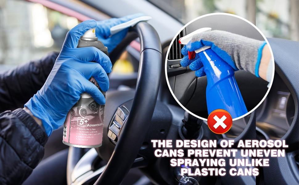 DONKEYPRO Automotive Care Agent Protector Wax - Anhydrous Spray for Vinyl, Rubber, Plastic, Leather Surfaces, Prevents Aging, Fading, Cracking, Suitable for Sun-Exposed Vehicles, Cleans & Protects Interiors & Exteriors