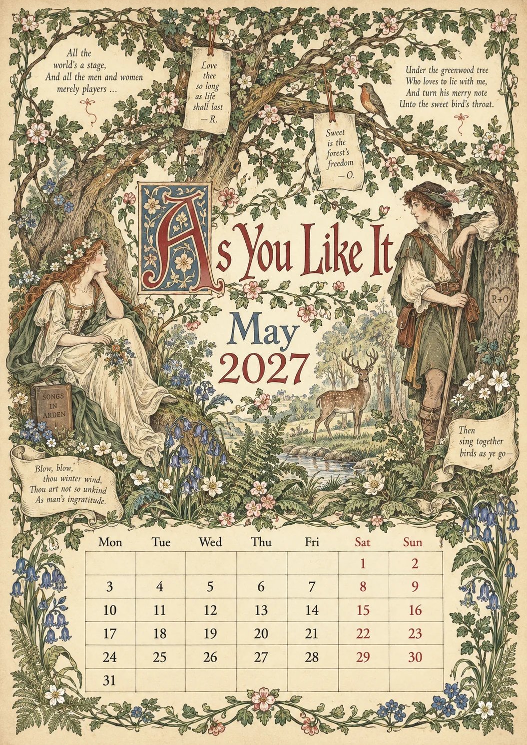 May — As You Like It May — As You Like It