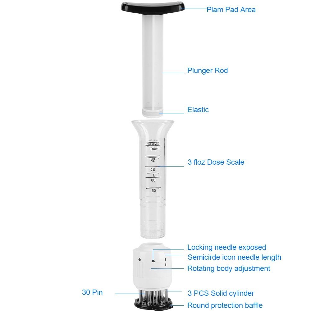 304 stainless steel meat injector