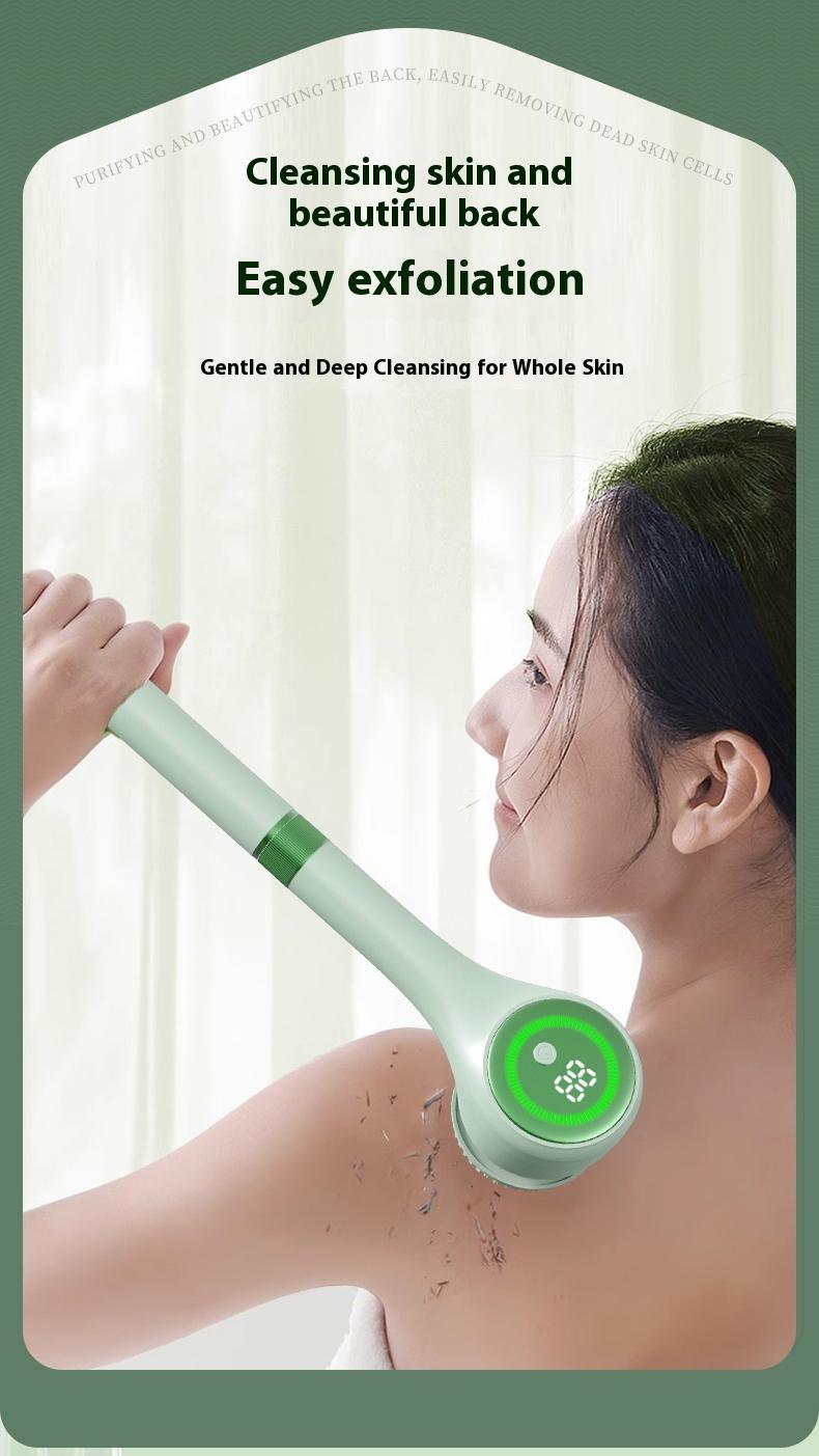 5 Interchangeable Shower Brush Heads