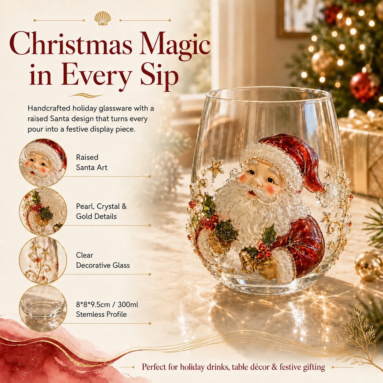 Christmas glass specifications