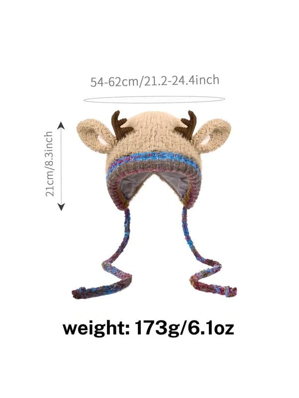 Christmas antler hat