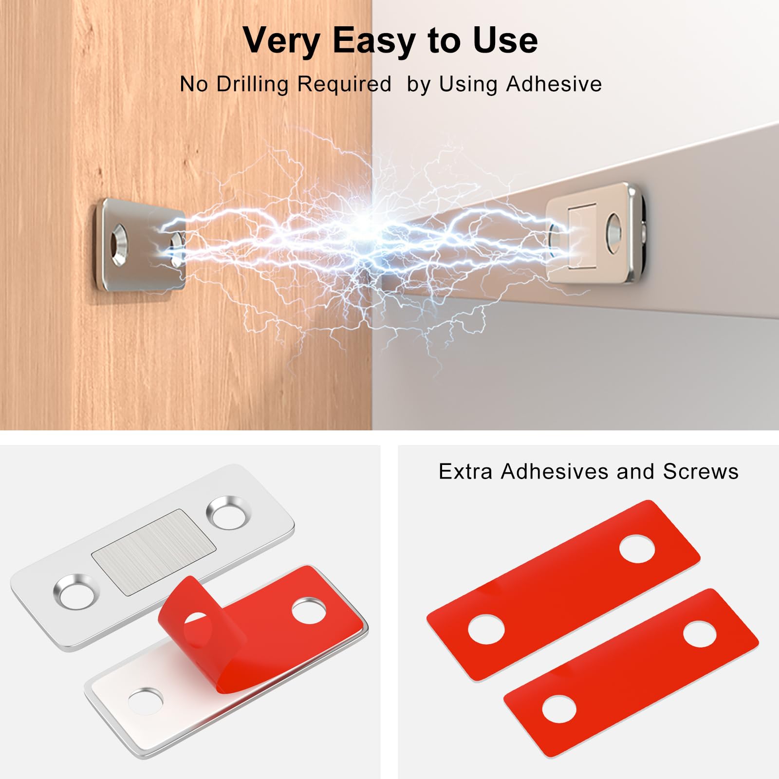 Adhesive and Screws
