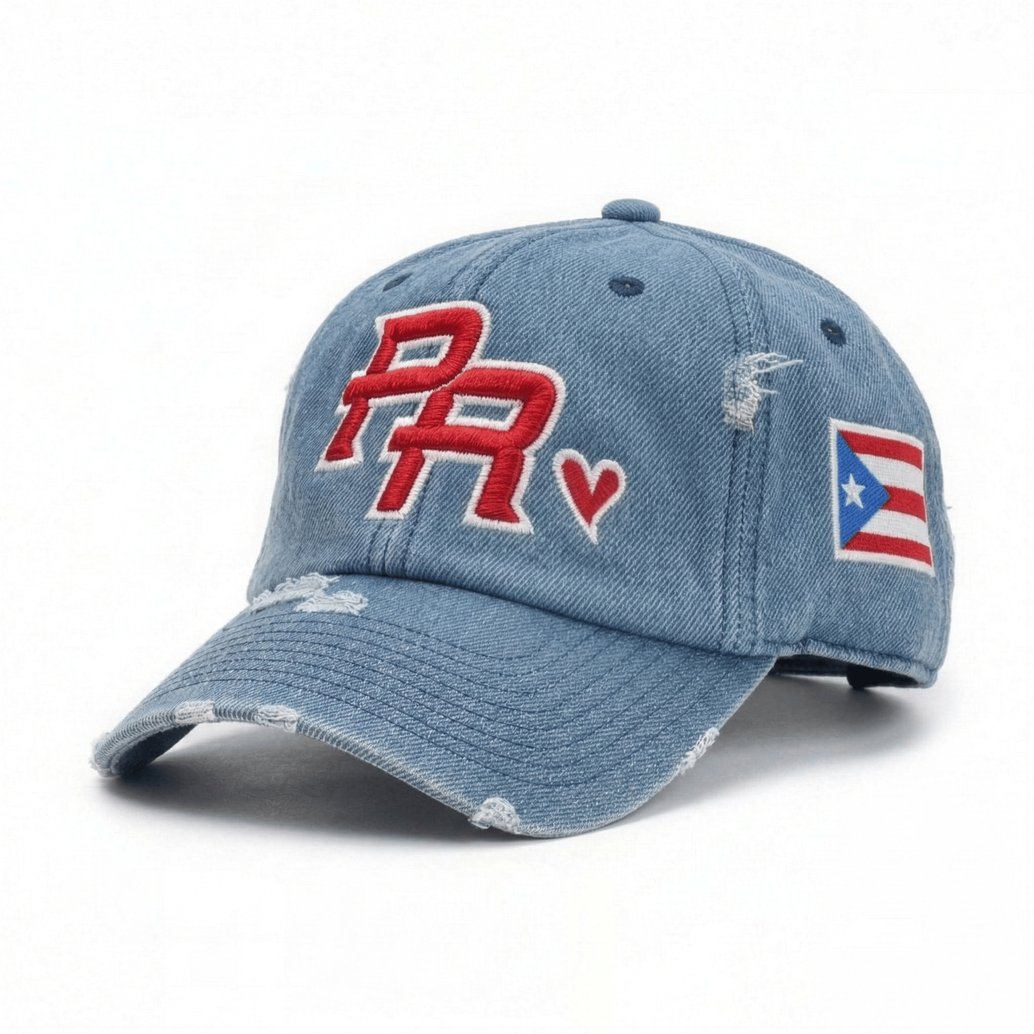 Vintage PR Pride Denim Cap Vintage PR Pride Denim Cap