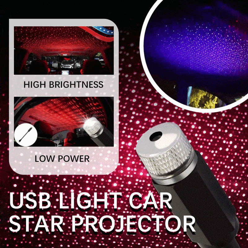USB LIGHT CAR STAR PROJECTOR Integrityk