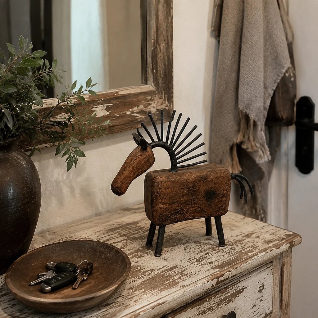 🐑 Vintage Distressed Farm Animal Sculptures – 5 Rustic Styles lifestyle