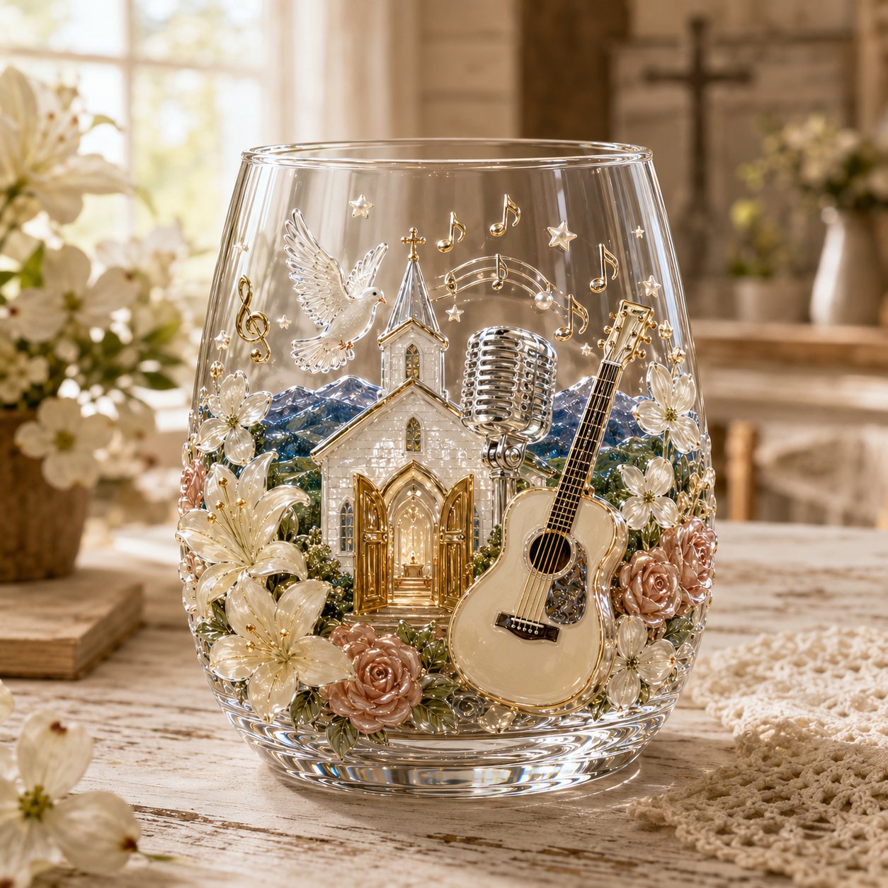 Sunday Country 3D glass