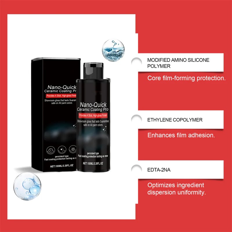 Nano ceramic car coating spray protection