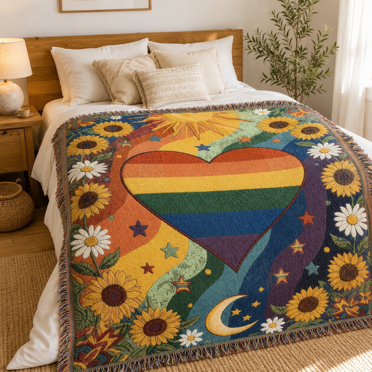 Pride blanket lifestyle use