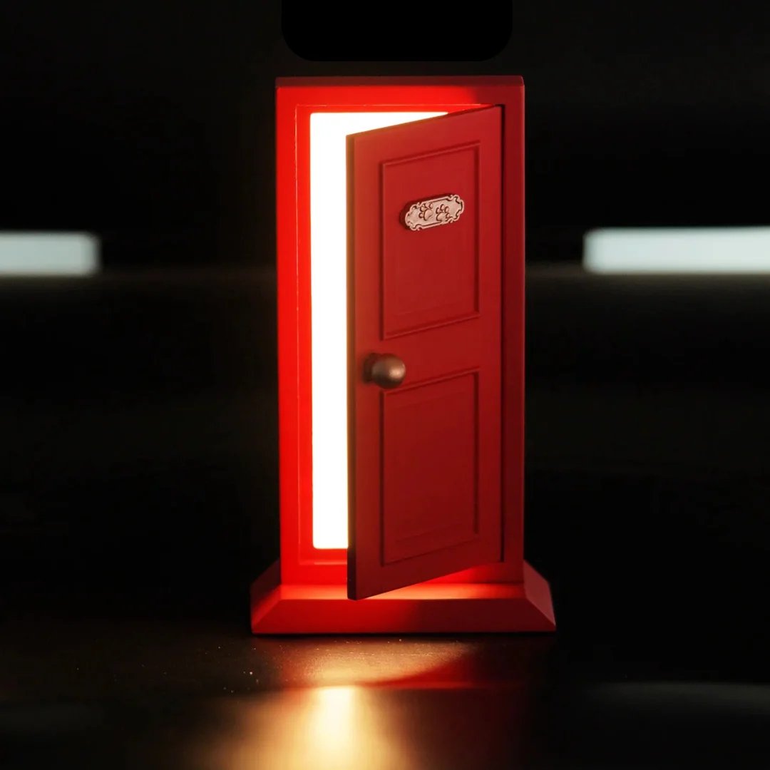 Miniature door night light