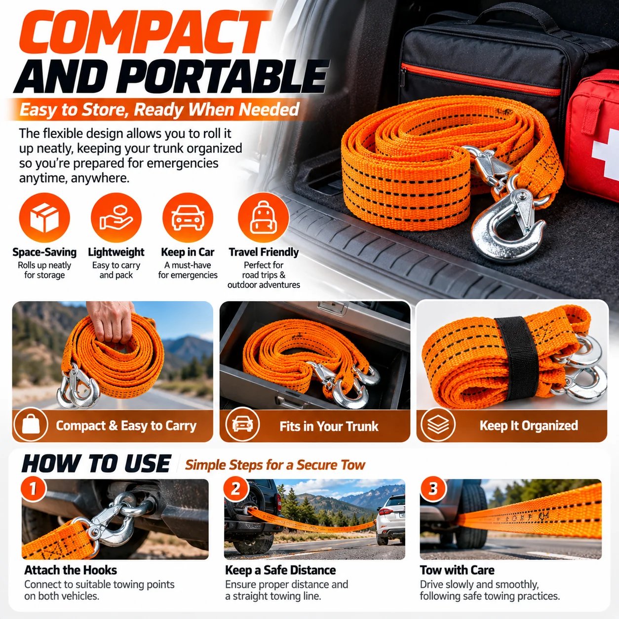 Roadside emergency preparation