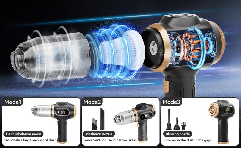 Product Introduction of Belibuy Handheld Cordless Car Vacuum Cleaner, 19000PA Powerful, 6-in-1 Portable Vacuum Cleaner with Smart Display, Suitable for Car, Home, Office, Pet Portable High portable cordless 6 Product Introduction of Belibuy Handheld Cordless Car Vacuum Cleaner, 19000PA Powerful, 6-in-1 Portable Vacuum Cleaner with Smart Display, Suitable for Car, Home, Office, Pet Portable High portable cordless 6