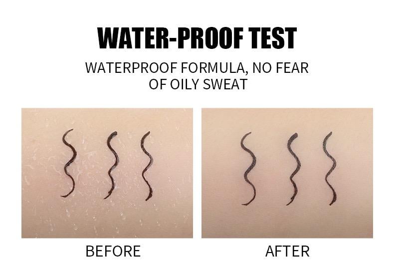 【YANQINA】Long-lasting eyeliner -lightweight, waterproof,vegan,cruelty-free,24-hour smooth application,ultra- creamy and silky smooth texture.