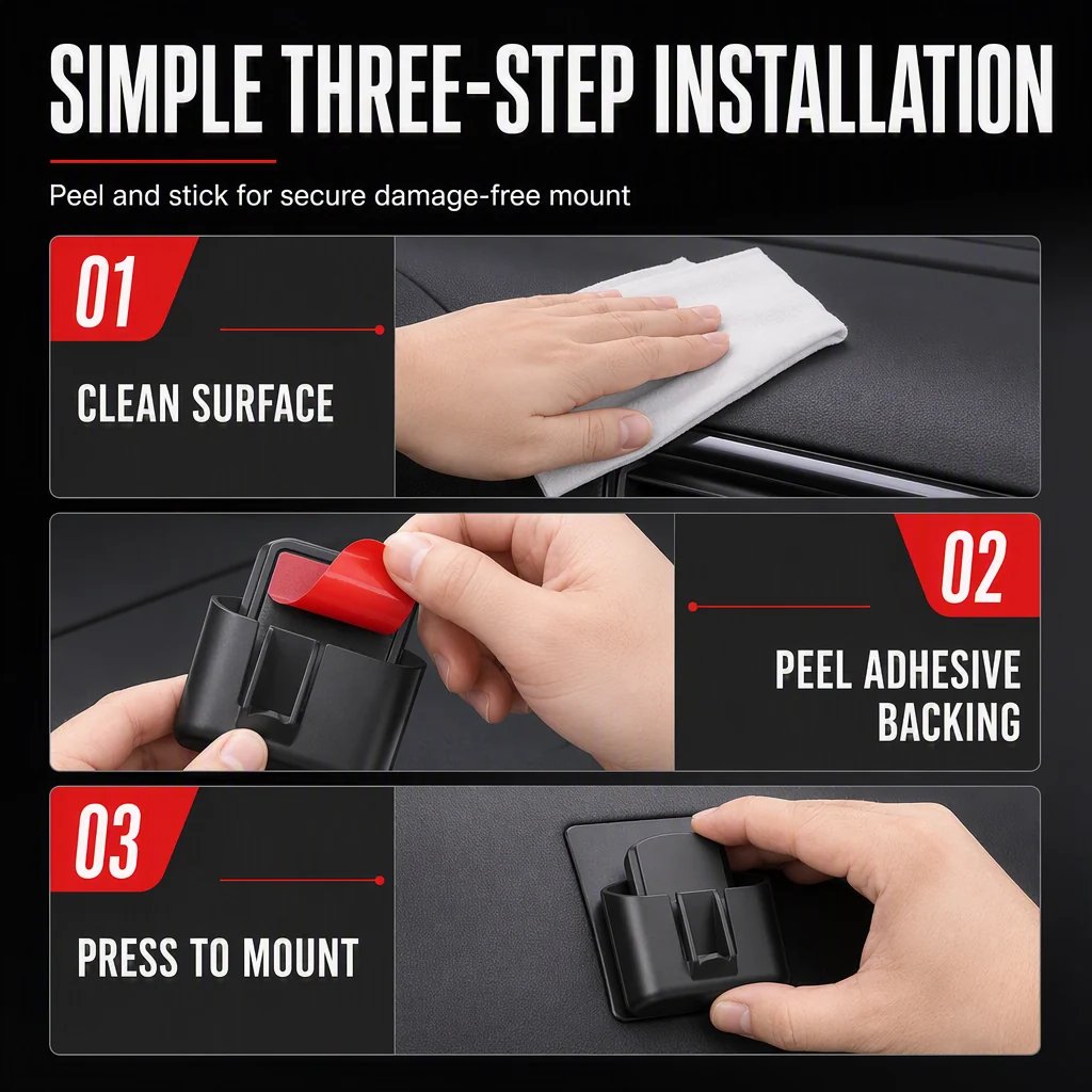 Simple 3-step installation guide