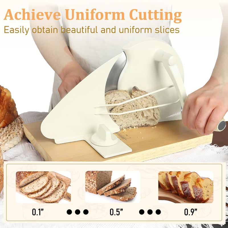 Adjustable bread slice thickness