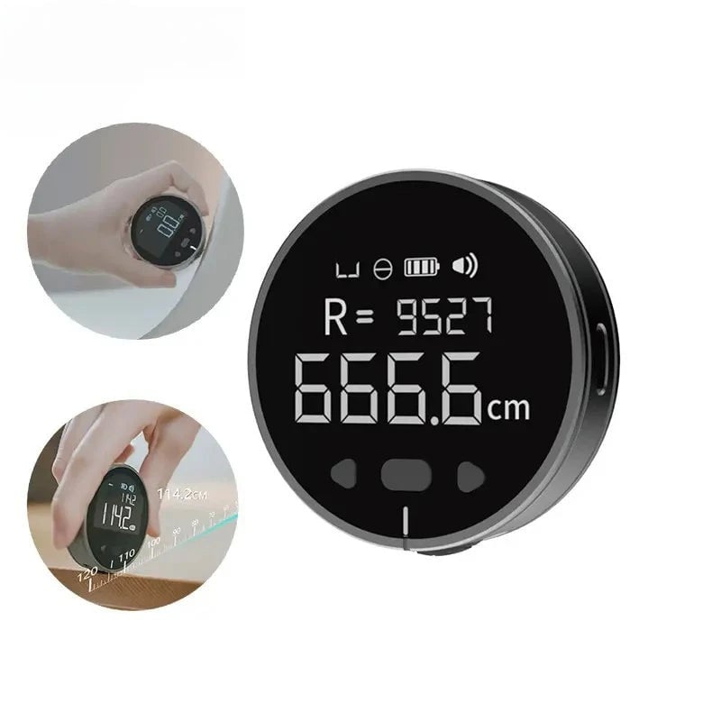 📏 Digital LCD Rolling Measuring Tape – Curves & Irregular Shapes