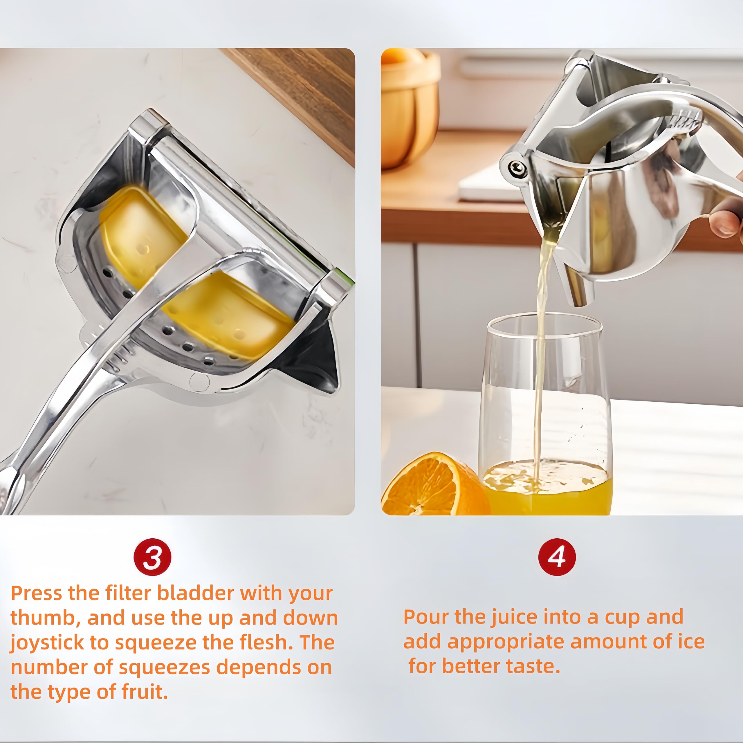 easy cleaning manual juicer