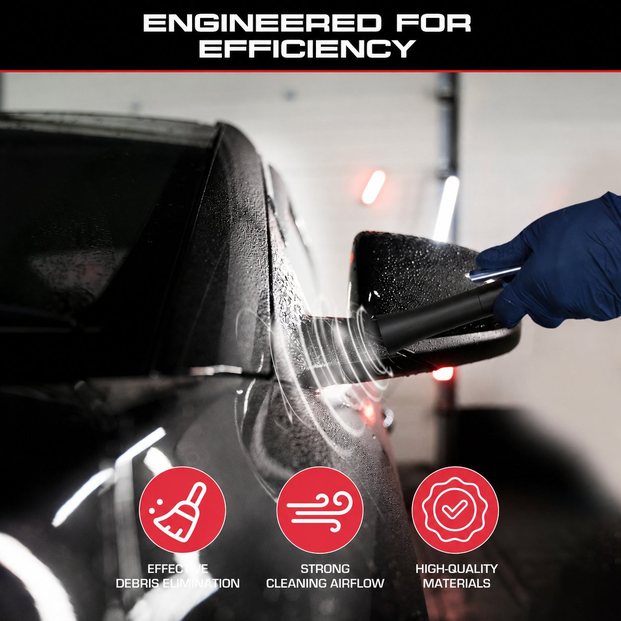 Mini air cleaning tool high pressure airflow