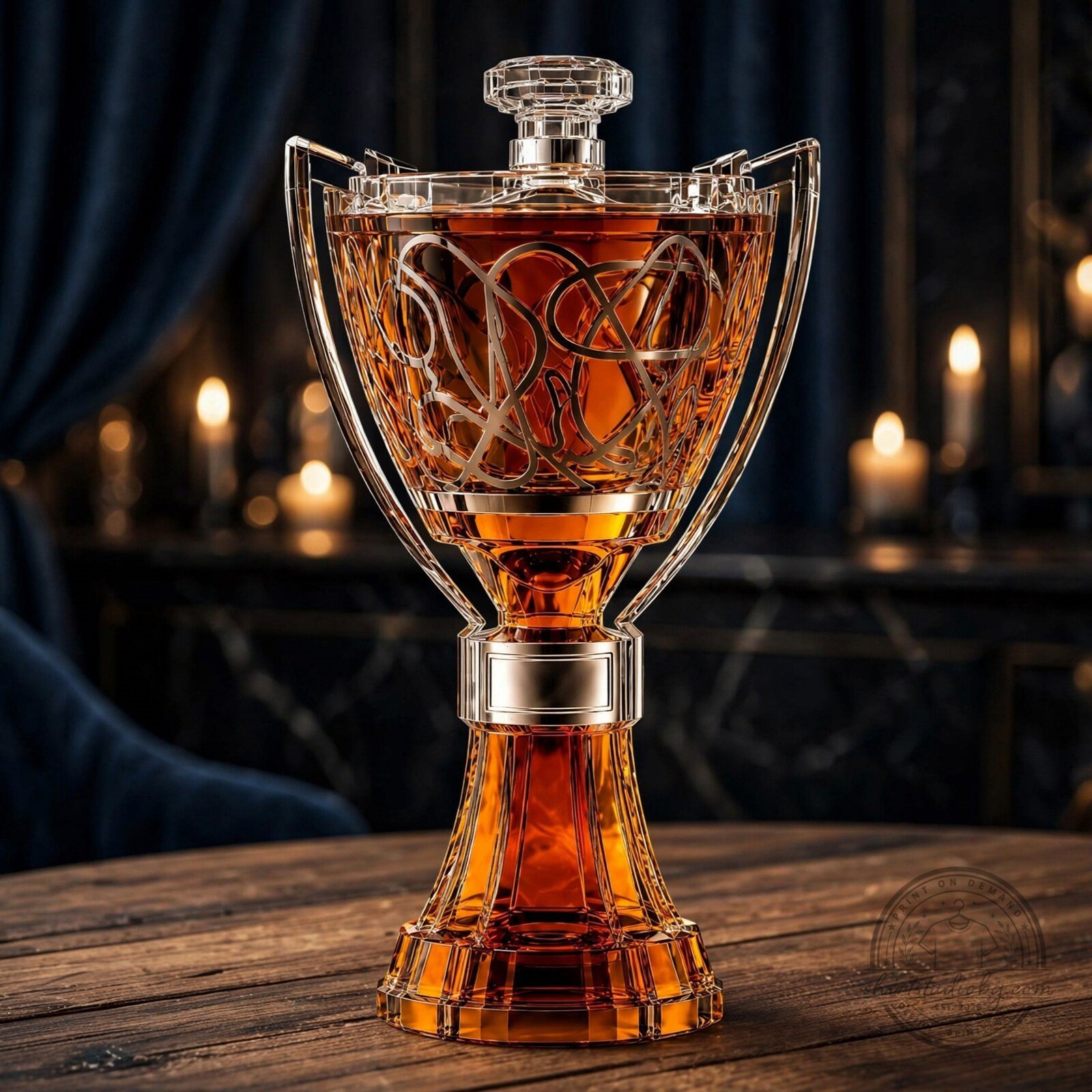 NASCAR 78th Anniversary 1948-2026 Bill France Cup Decanter Bottle 2 NASCAR 78th Anniversary 1948-2026 Bill France Cup Decanter Bottle