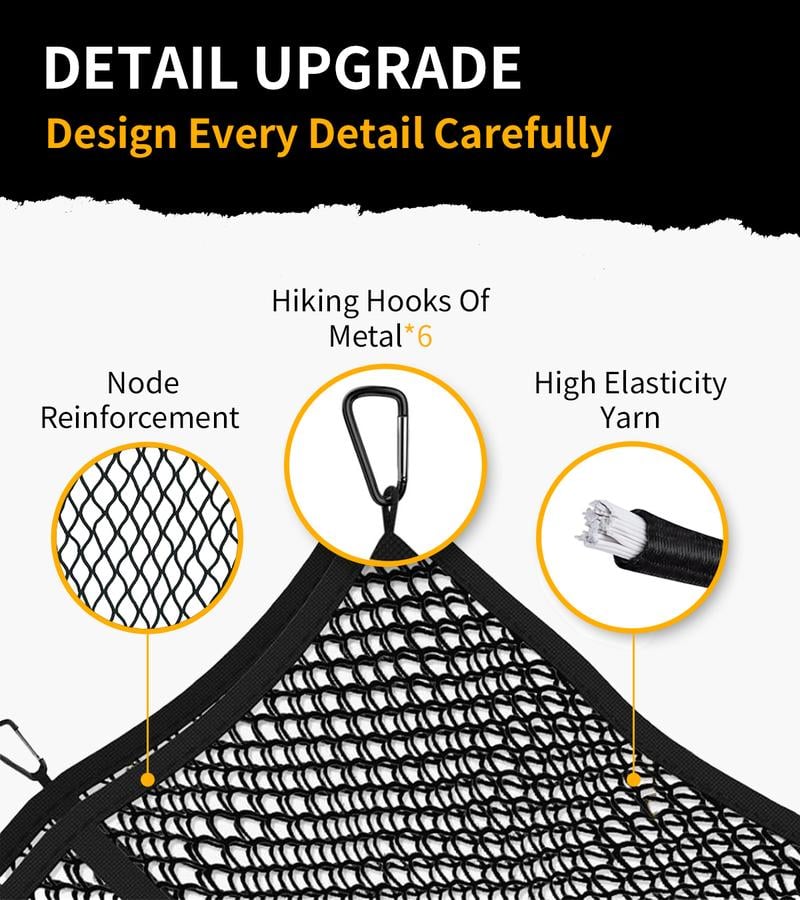 Highly Elastic Cargo Net 2