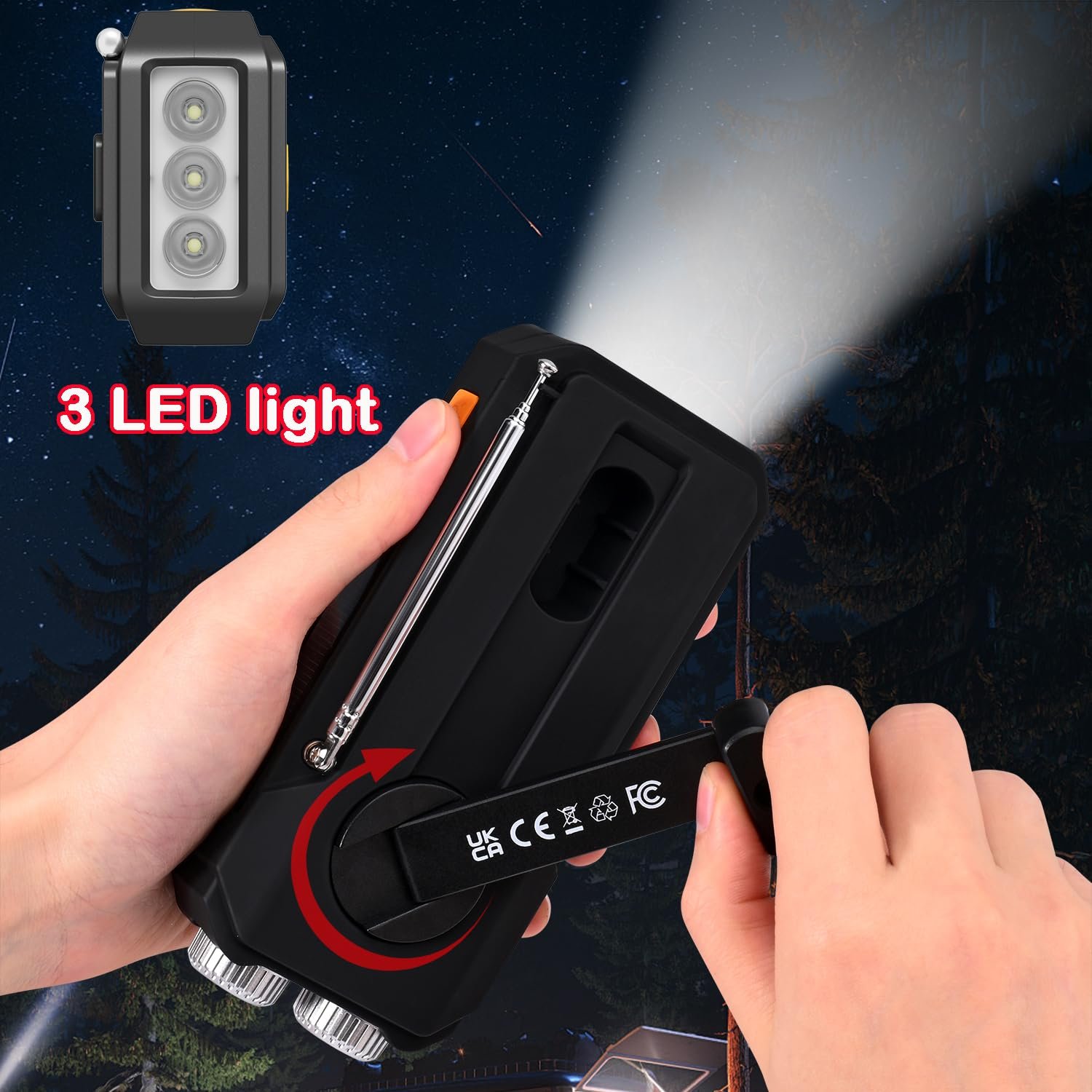 3 LED Light Detail