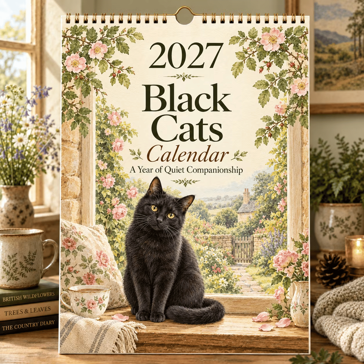 2027 Black Cats Calendar