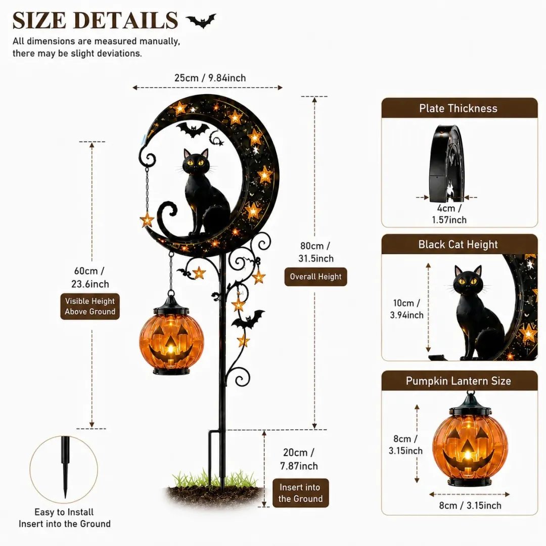Package contents and dimensions overview
