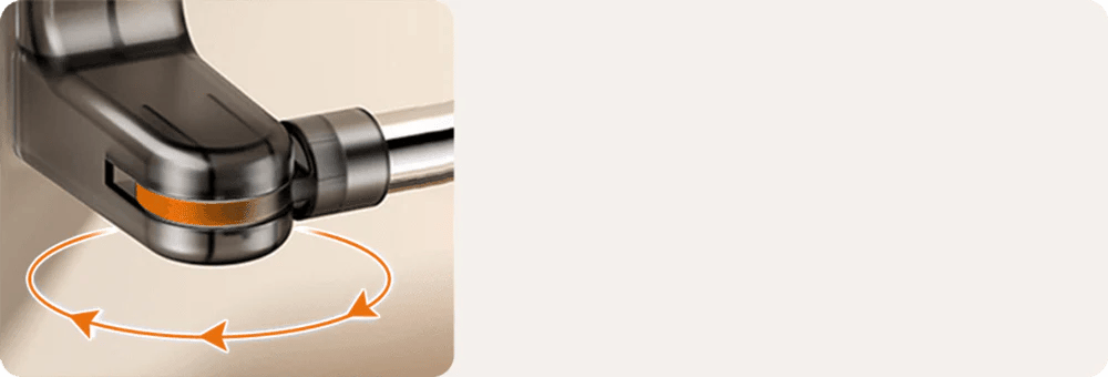180 degree rotating towel bar