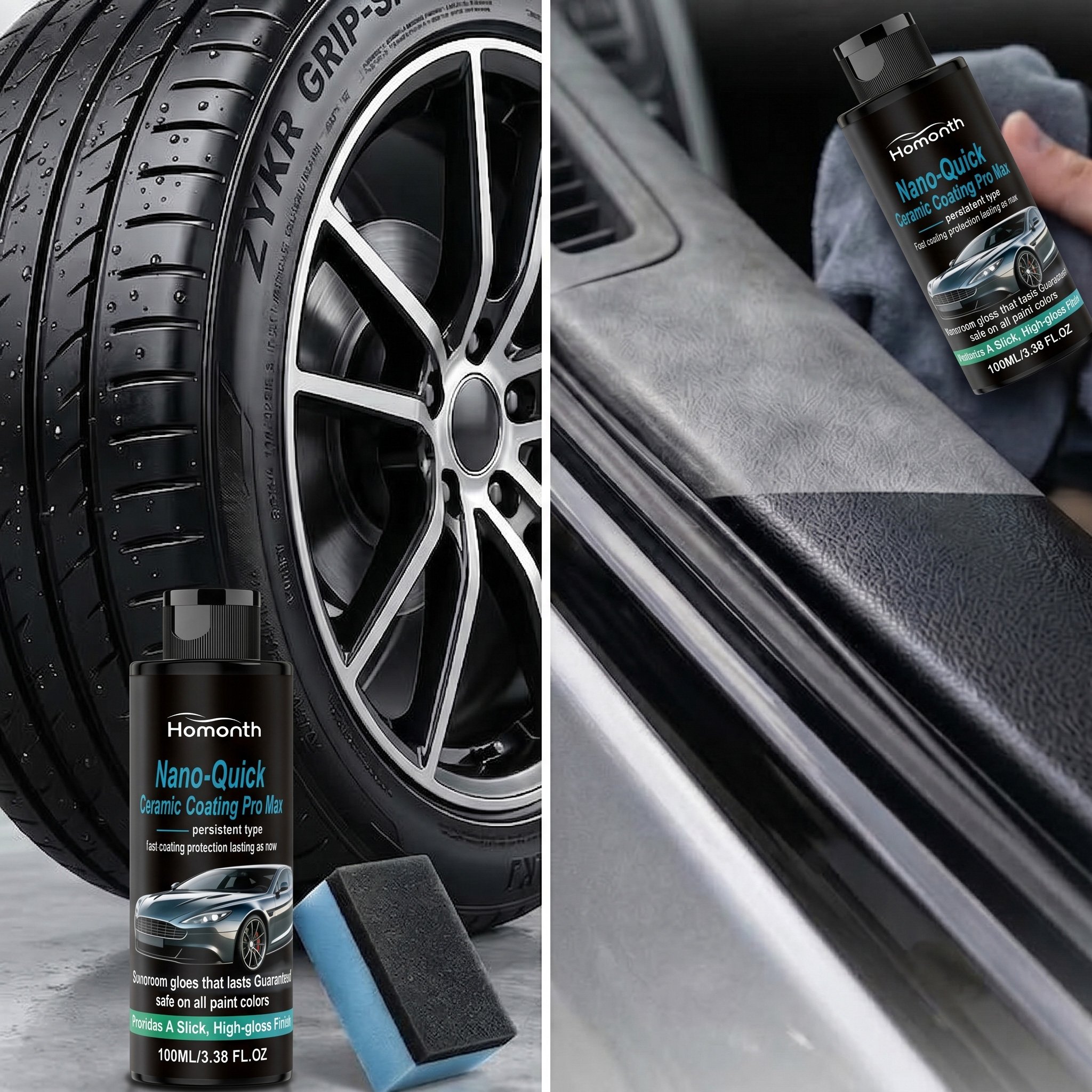 Nano-Quick ceramic coating automotive finish