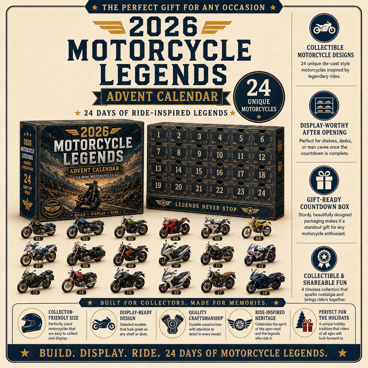 Motorcycle Collection Display