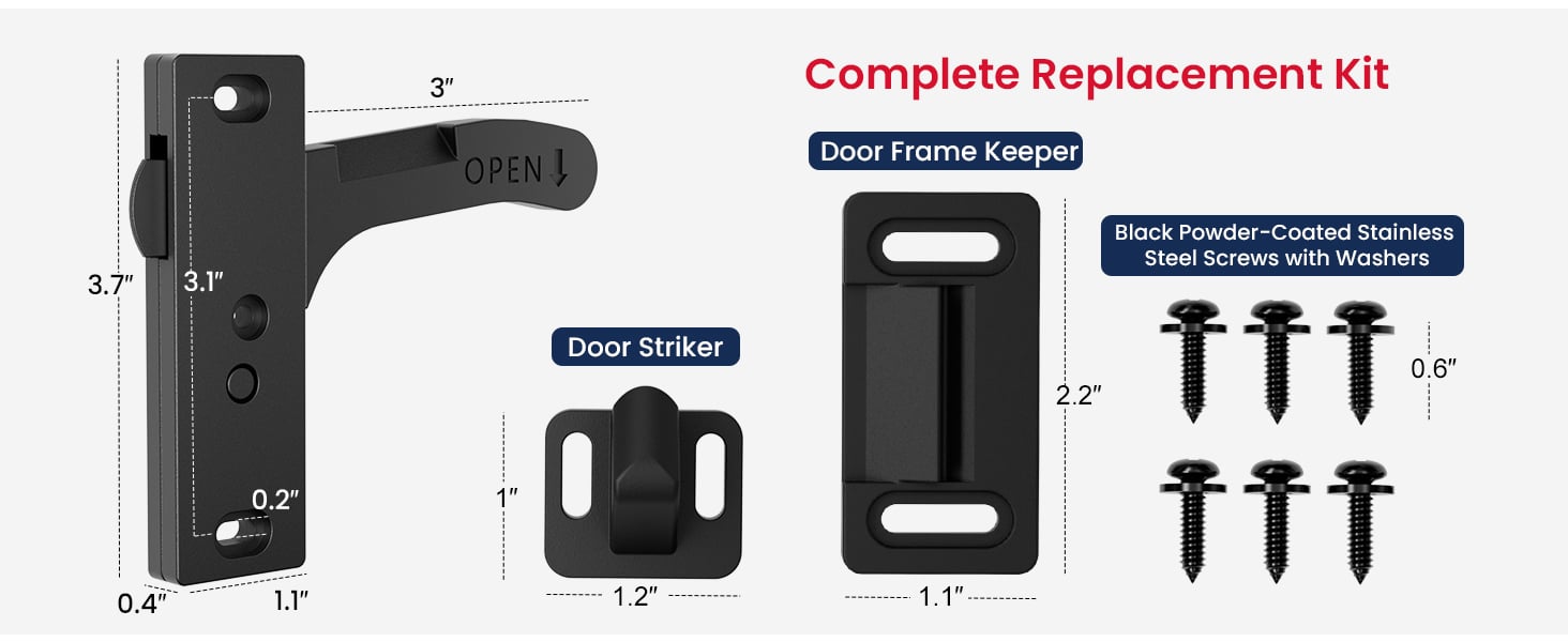 Latch Right Handle