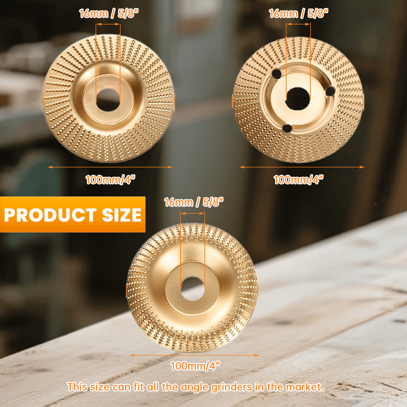3PCS Wood Carving Disc Set – Sthael