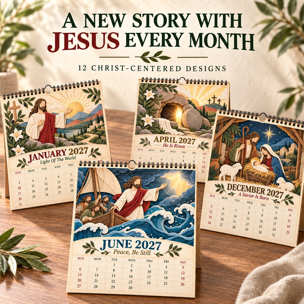 A new story with Jesus every month