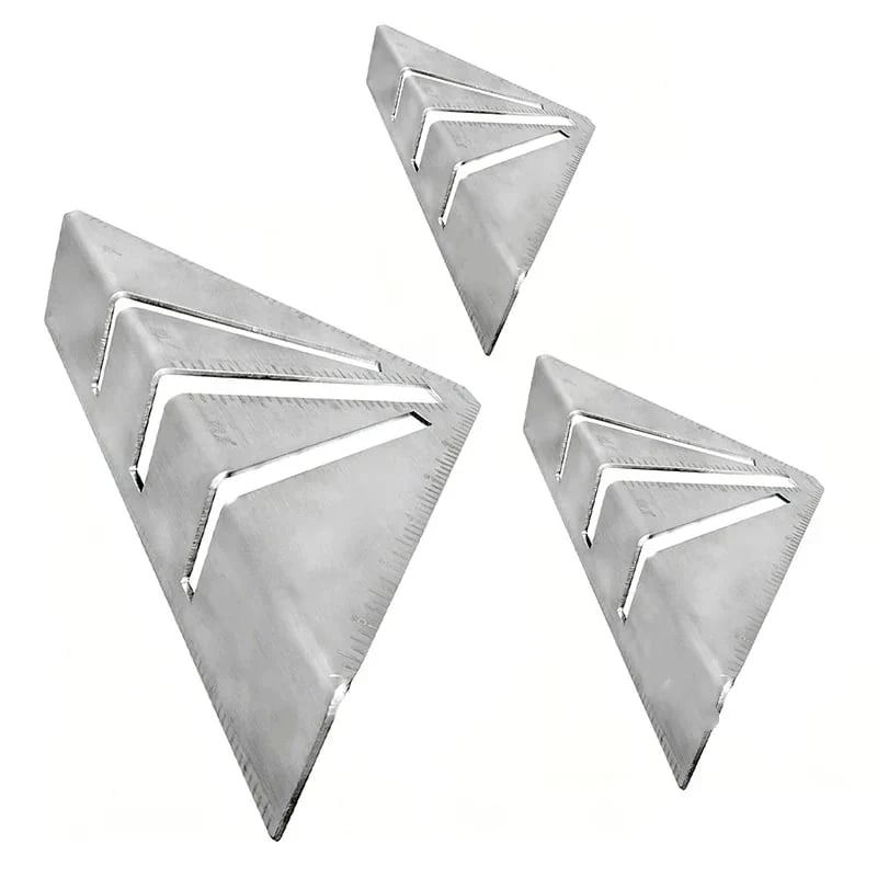 Available sizes of the metalworking miter square