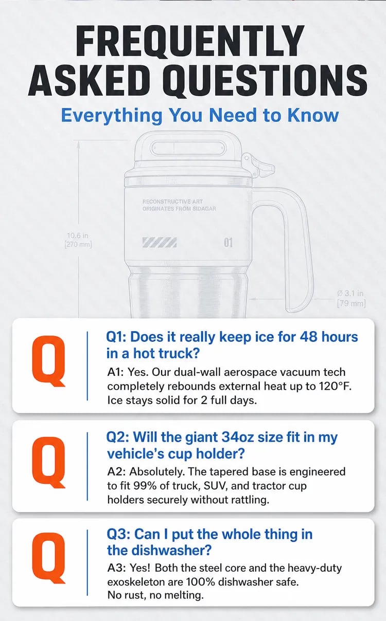 frequently asked questions about thermal tumbler