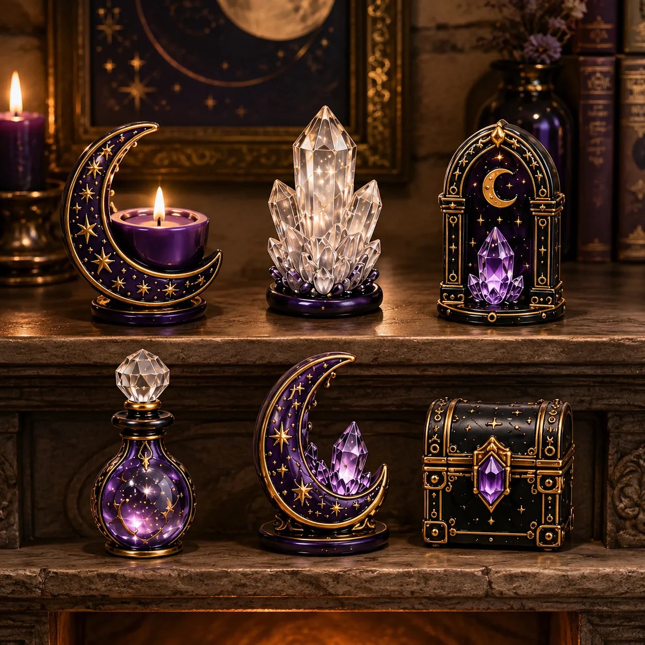 Crystal lover mystical Christmas gift