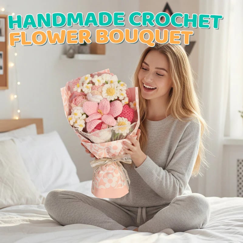 🔥2026 New Arrivals: 50% Off for a Limited Time!🔥Handmade Crochet Flower Bouquet