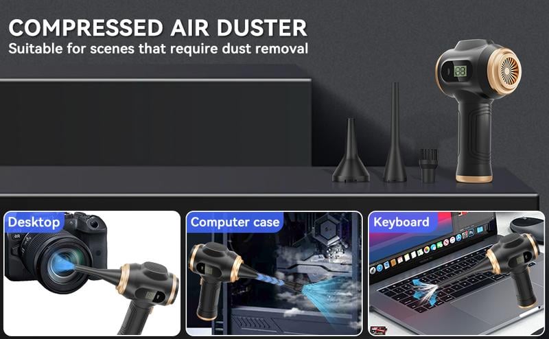 Product Introduction of Belibuy Handheld Cordless Car Vacuum Cleaner, 19000PA Powerful, 6-in-1 Portable Vacuum Cleaner with Smart Display, Suitable for Car, Home, Office, Pet Portable High portable cordless 9 Product Introduction of Belibuy Handheld Cordless Car Vacuum Cleaner, 19000PA Powerful, 6-in-1 Portable Vacuum Cleaner with Smart Display, Suitable for Car, Home, Office, Pet Portable High portable cordless 9