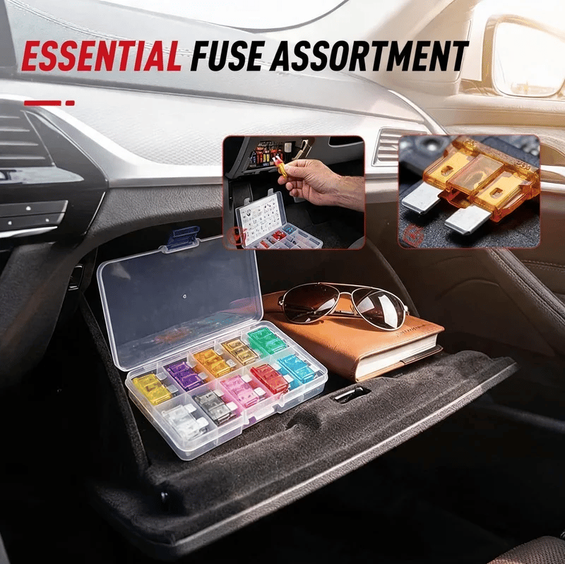 Color coded automotive blade fuses