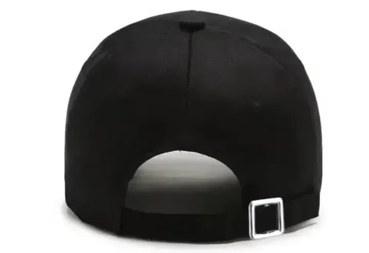 Adjustable ponytail-friendly baseball cap