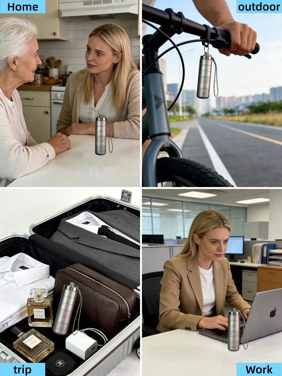 Metal Travel Pill Organizer, Portable Waterproof Weekly Pill Box, Large Aluminum Alloy Container, BPA Free 7 Day Daily Medicine Organizer Holder for Vitamin, Fish Oil, Supplement Storage box