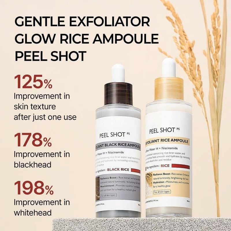 🏆Flash Sale⚡ 50K+ SOLD! Almost Gone-💥🔥Glow Rice Ampoule Duo
