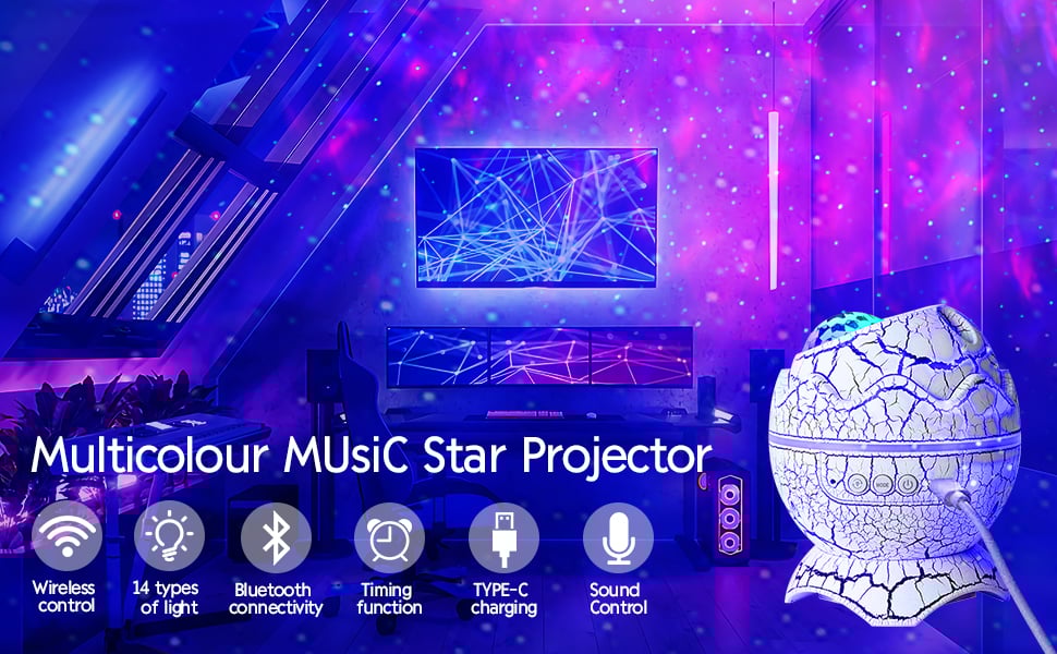 Dinosaur egg projector